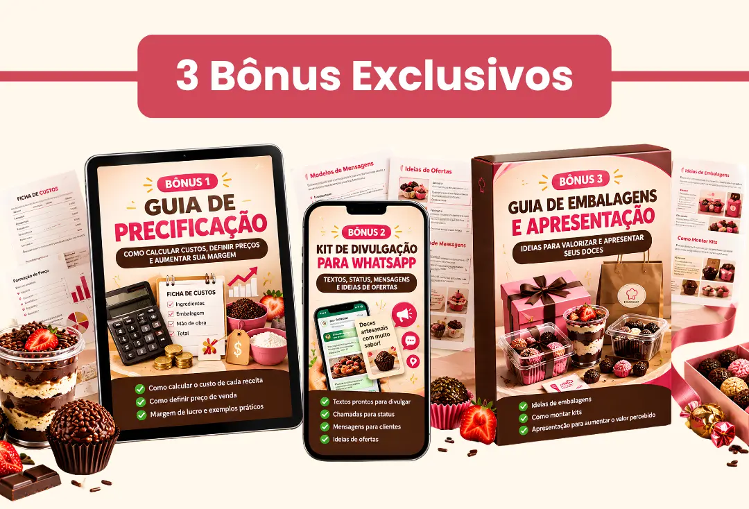 Doces Lucrativos — Mega Oferta